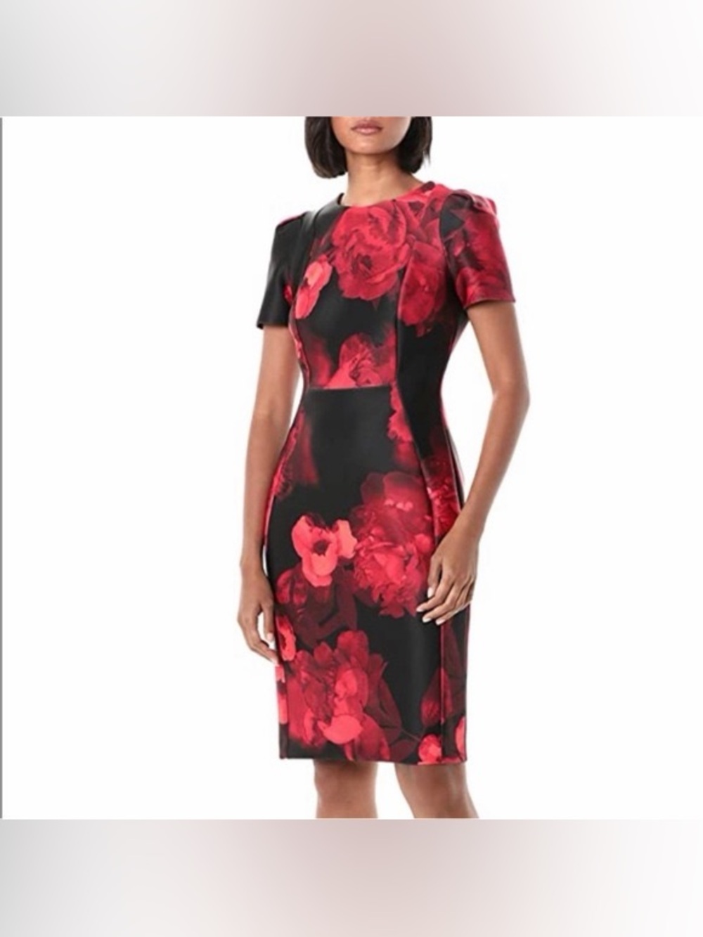 NWT Calvin Klein Scuba Sheath Dress